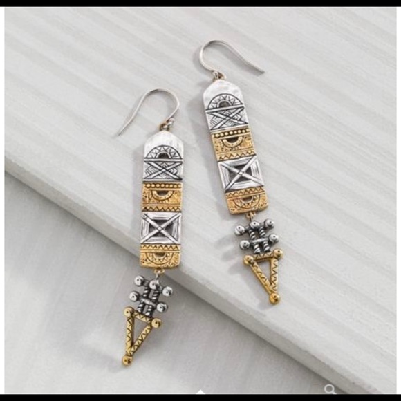 Silpada Jewelry - Silpada Aztec Earrings